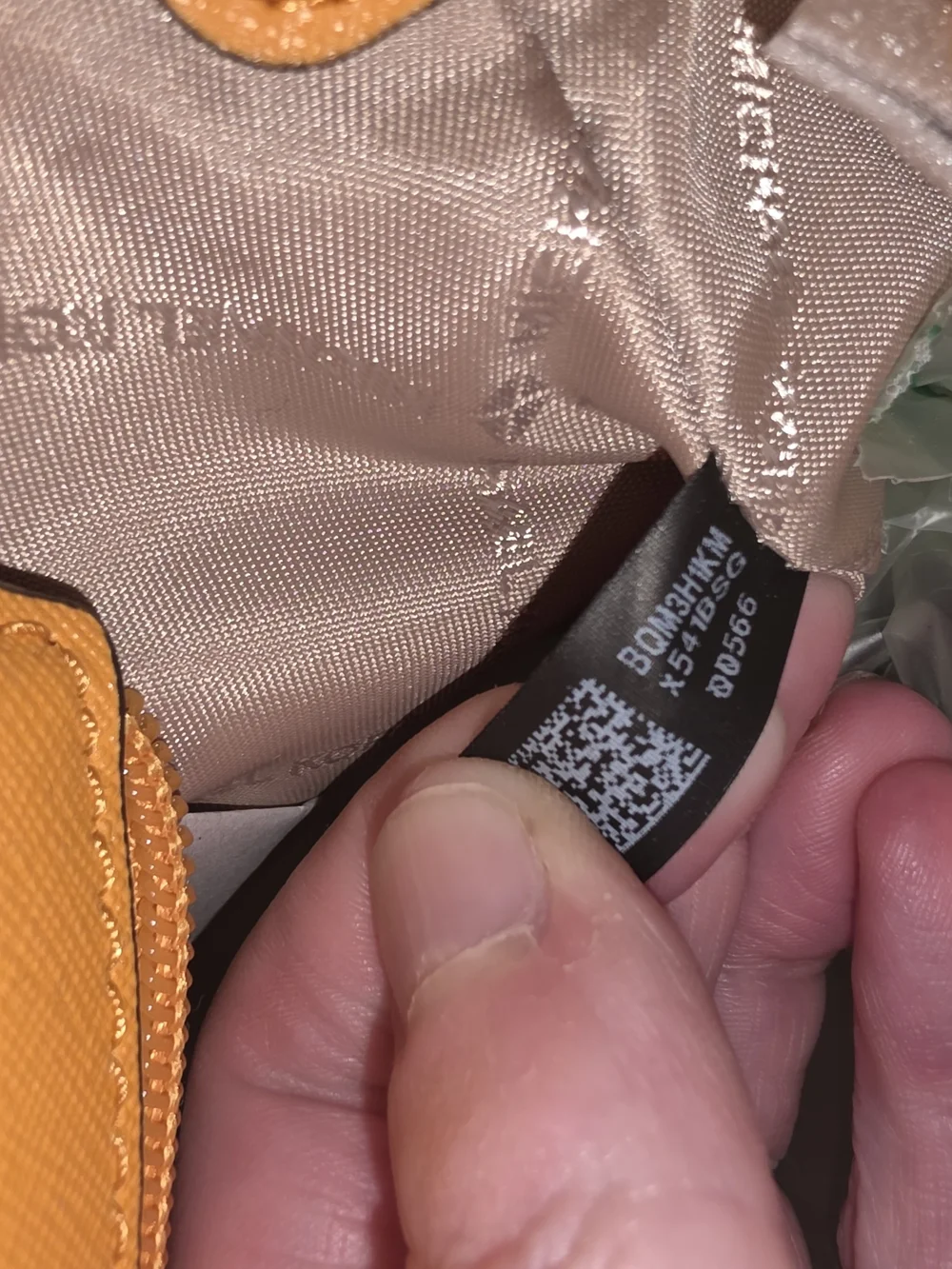 Michael Kors Orange MK Logo Tote